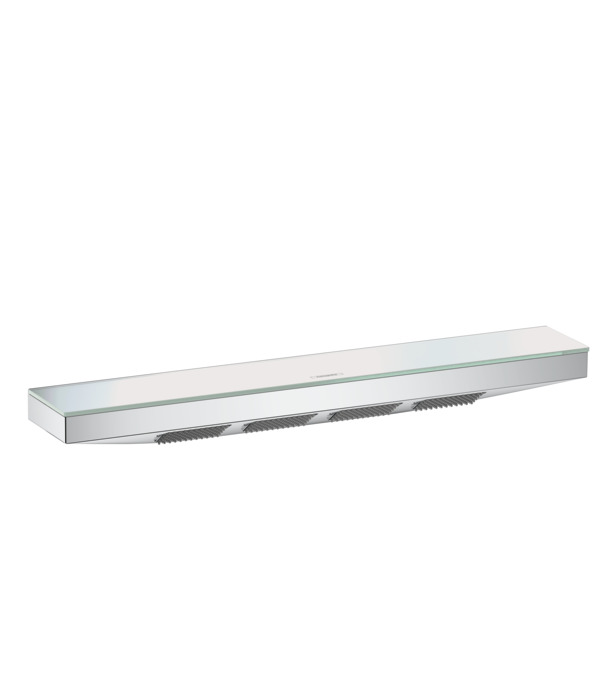 Боковой душ Hansgrohe Rainfinity 500 1jet с полкой хром/зеркальное стекло 26243000