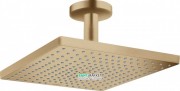 Верхній душ Hansgrohe Raindance E 300 1jet з стельовим приєднанням бронза шліфована 26250140