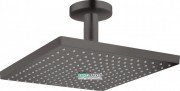 Верхний душ Hansgrohe Raindance E 300 1jet с потолочным подсоединением черный хром шлифованный 26250340