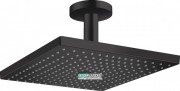 Верхний душ Hansgrohe Raindance E 300 1jet с потолочным подсоединением черный матовый 26250670