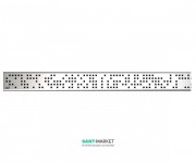 Решетка для водоотводящего желоба AlcaPlast Code 950 мм глянцевая CODE-950L