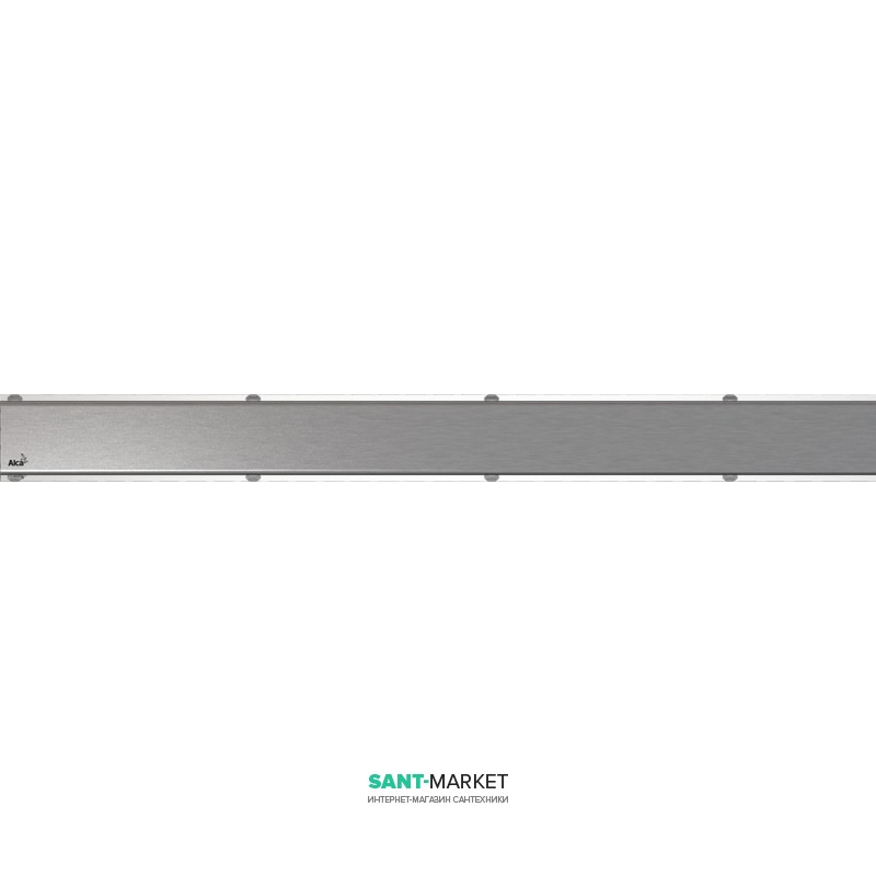 Решетка для водоотводящего желоба AlcaPlast Space 750 мм матовая SPACE-750M