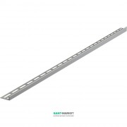 Рейка для пола с уклоном AlcaPlast 1000 мм левая нержавеющая сталь APZ901M/1000