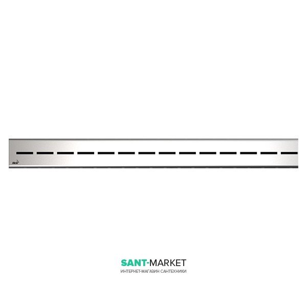 Решетка для водоотводящего желоба AlcaPlast Route 750 мм глянцевая ROUTE-750L