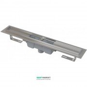 Водовідвідних жолоб AlcaPlast Low з порогами для перфорованої решітки APZ1101-750