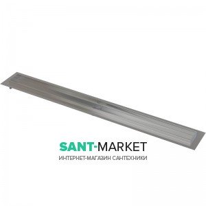 Водовідвідних жолоб AlcaPlast Modular з нержавіючої сталі модулярних APZ13-950