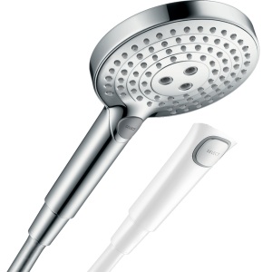 Душевая лейка Hansgrohe Raindance Select S 120 3jet EcoSmart белый матовый 26531700