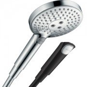 Душевая лейка Hansgrohe Raindance Select S 120 3jet EcoSmart черный матовый 26531670