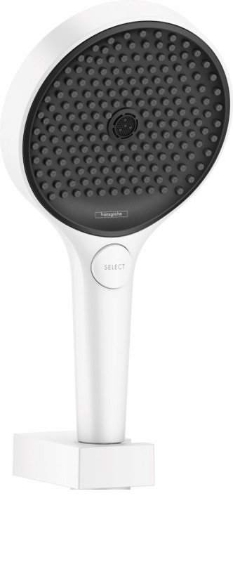 Душовий набір з власником Hansgrohe Rainfinity 130 3jet білий матовий 26851700