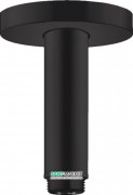 Тримач для верхнього душа Hansgrohe S 100 мм чорний матовий 27393670