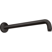 Держатель для верхнего душа настенный Hansgrohe 389 мм черный матовый 27413670