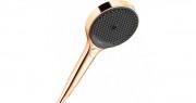 Душова лійка Hansgrohe Rainfinity 130 3jet EcoSmart бронза шліфована 26865140
