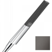 Душевая лейка-палочка Hansgrohe Rainfinity HS 1jet черный хром шлифованный 26866340