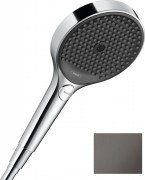 Душевая лейка Hansgrohe Rainfinity 130 3jet черный хром шлифованный 26864340