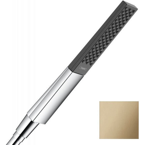 Душова лійка-паличка Hansgrohe Rainfinity HS 1jet бронза шліфована 26866140
