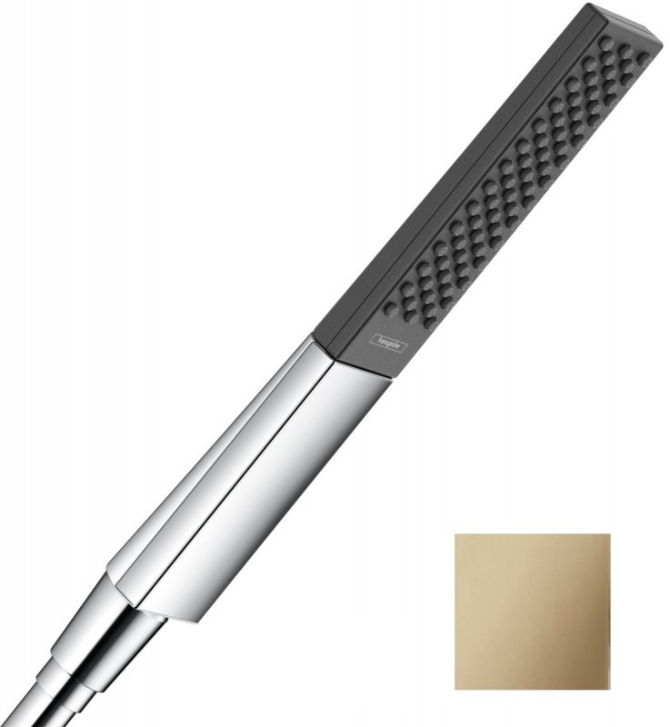 Душова лійка-паличка Hansgrohe Rainfinity HS 1jet EcoSmart бронза шліфована 26867140