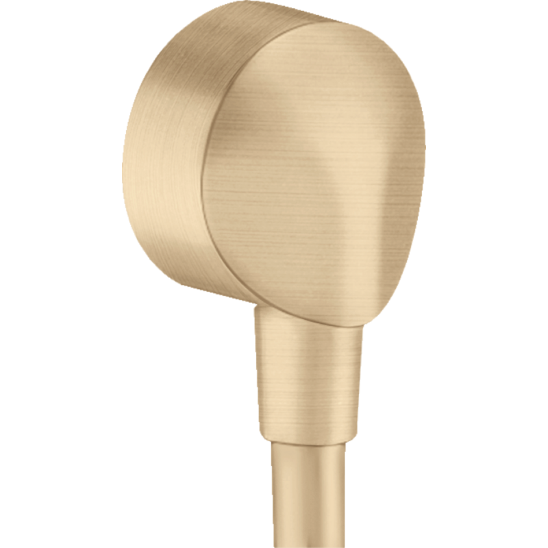 Шланговое подсоединение Hansgrohe FixFit  E бронза шлифованная 27454140