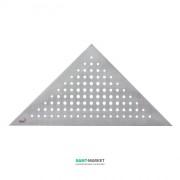 Решітка для кутового водовідвідного жолоба AlcaPlast Triton нержавіюча сталь матова TRITON