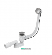 Сифон для ванны AlcaPlast автомат металл A55KM-120