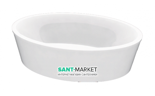 Ванна акрилова Koller Pool Design Plus 194x100 см овальна DESIGNPLUS194X100