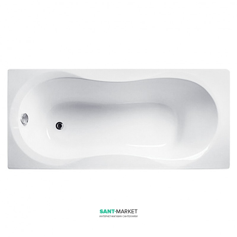 Ванна акриловая Koller Pool Malibu 160x70 см прямоугольная MALIBU160X70