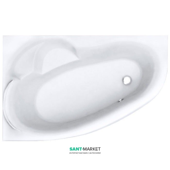 Ванна акриловая Koller Pool Karina 170x110 см угловая левая KARINA170X110L