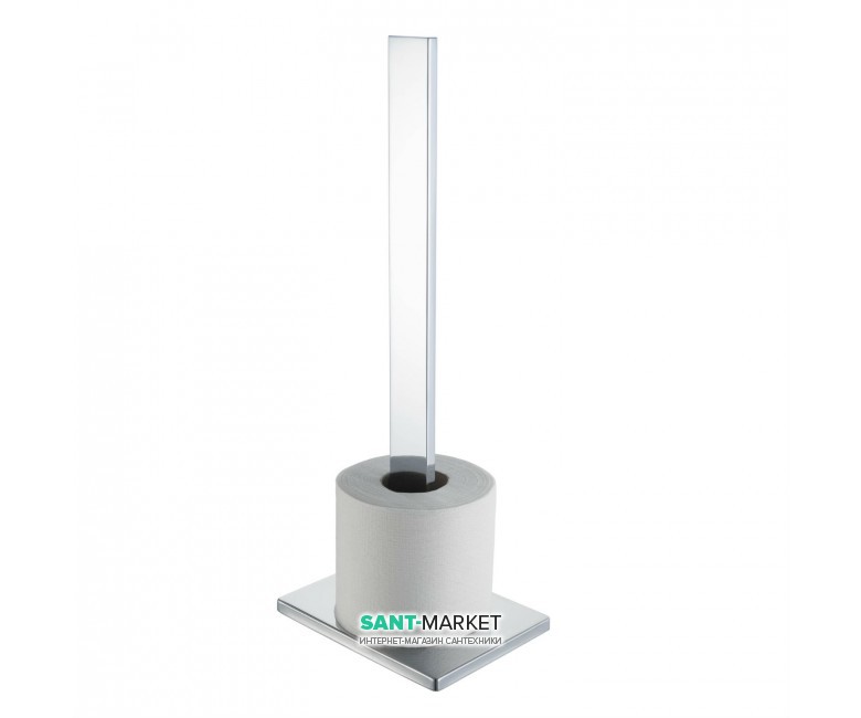 Тримач для запасного рулону туалетного паперу Haceka Edge підлоговий 1143818