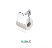 Тримач для туалетного паперу Haceka Happy Chroom з кришкою хром 1138849