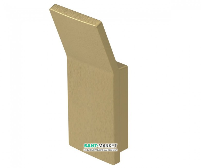 Крючок для ванной Haceka Aline Gold одинарный матовое золото 1196876