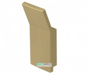 Крючок для ванной Haceka Aline Gold одинарный матовое золото 1196876