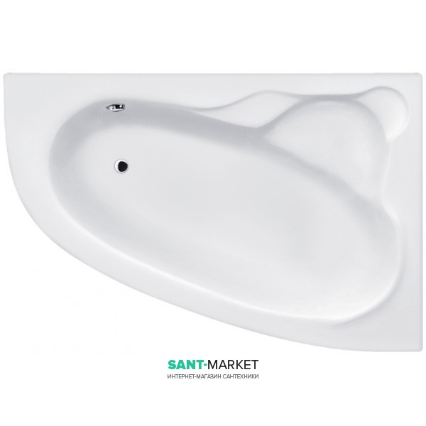 Ванна акрилова Koller Pool Nadine 150x100 см кутова права NADINE150X100R