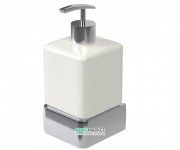 Диспенсер для рідкого мила Haceka Aline P білий / хром 1194615