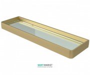 Полочка для ванной Haceka Aline Gold матовое золото 1196886