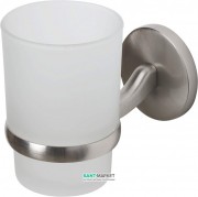 Cтакан для зубных щеток Haceka Joy Brushed одинарный 1148751