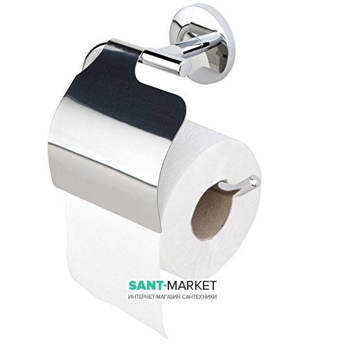 Держатель для туалетной бумаги Haceka Joy Chroom с крышкой хром 1138860