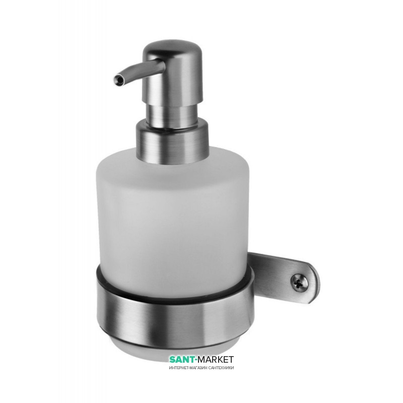 Диспенсер для рідкого мила Haceka Ixi матове скло / нержавіюча сталь 1193889