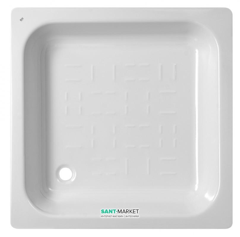 Душовий піддон Koller Pool 90x90 см квадратний сталь білий CF901200E