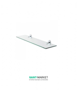 Полочка для душа Haceka Happy Chroom матовое стекло/хром 1138844