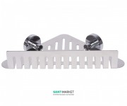 Полочка-корзина для ванной Haceka Kosmos угловая хром 1186615