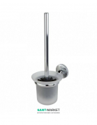 Йоржик для унітазу Haceka Joy Chroom настінний хром 1138864