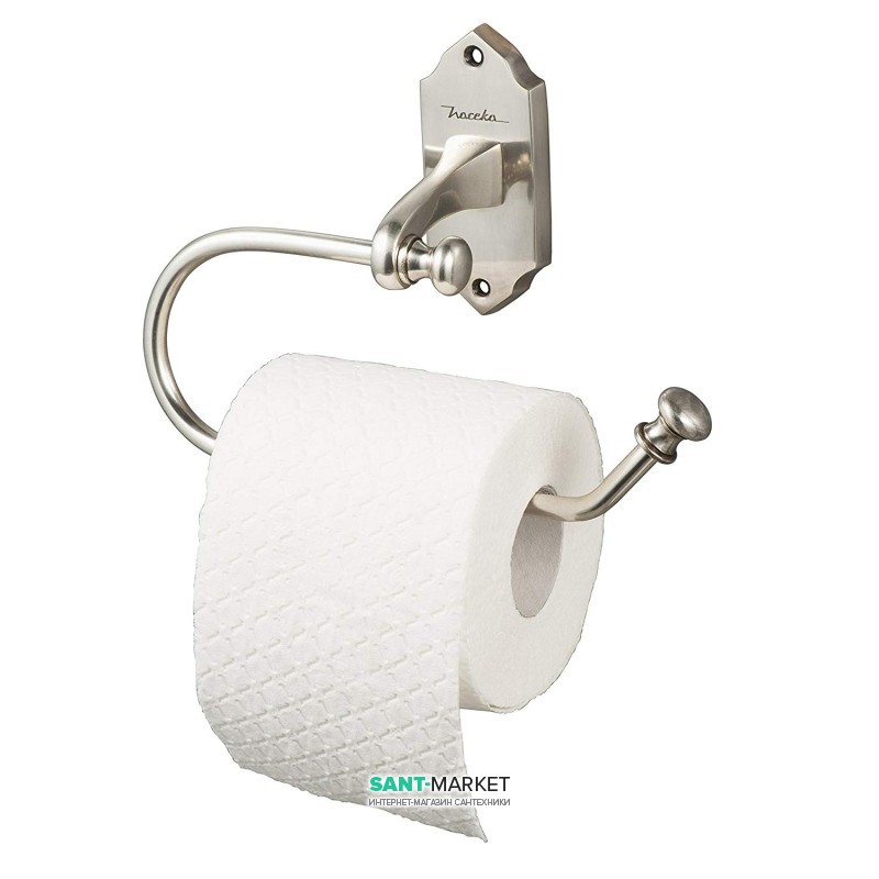 Тримач для туалетного паперу Haceka Vintage відкритий срібло 1170894