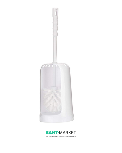 Ершик для унитаза Haceka Uno напольный пластик белый 1117312