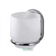 Cтакан для зубних щіток Haceka LaRonde Brillant хром / матове скло 1110843