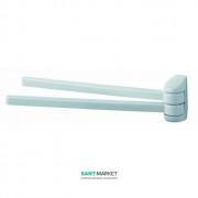 Тримач для рушників Haceka Uno поворотний пластик білий 1116995