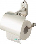 Держатель для туалетной бумаги Haceka Vintage с крышкой серебро 1170893