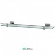 Полочка для ванной Haceka Mezzo TEC стекло/матовая нержавеющая сталь 1124442