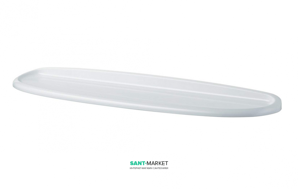 Полочка для ванной Haceka Uno пластик белый 1114550