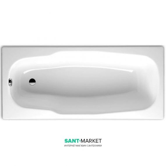 Сталева ванна Koller Pool Atlantica 180х80 см білий B80JAH00E