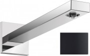 Тримач верхнього душу Hansgrohe Square 38,9 см чорний матовий 27694670