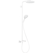 Душевая стойка Hansgrohe Raindance Select S Showerpipe 240 1jet с верхним и ручным душем белый матовый 27633700